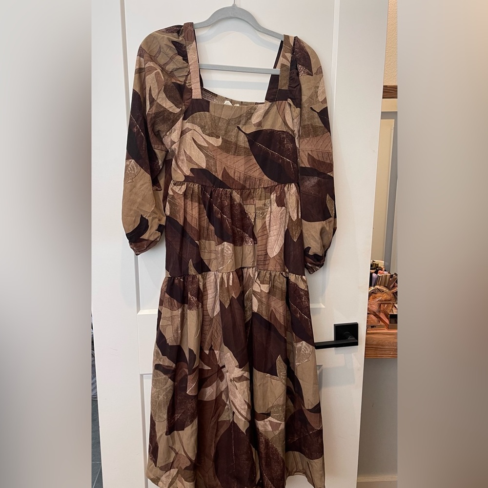 Never worn. Beautiful spring dress.